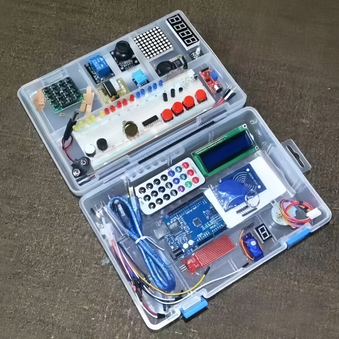 Kit de Inicio Arduino Uno R3 para robótica educativa